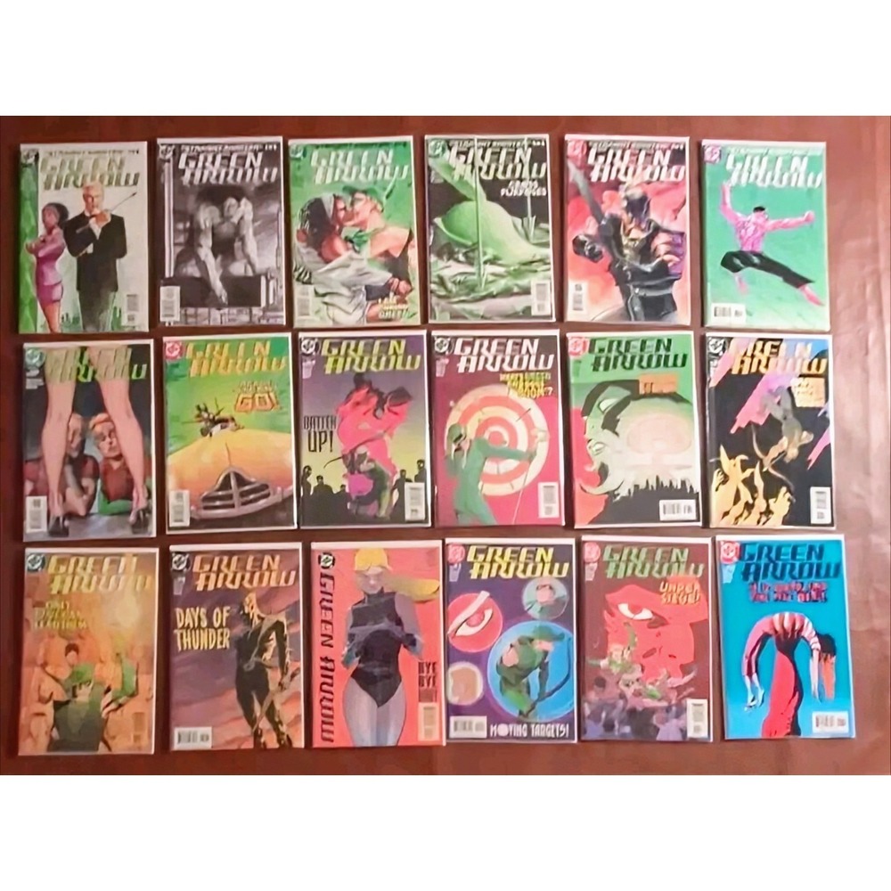 Green Arrow #26–43 Lot (2003) DC Comics Set of 18 Issues NM‎ Range Sharp Copies